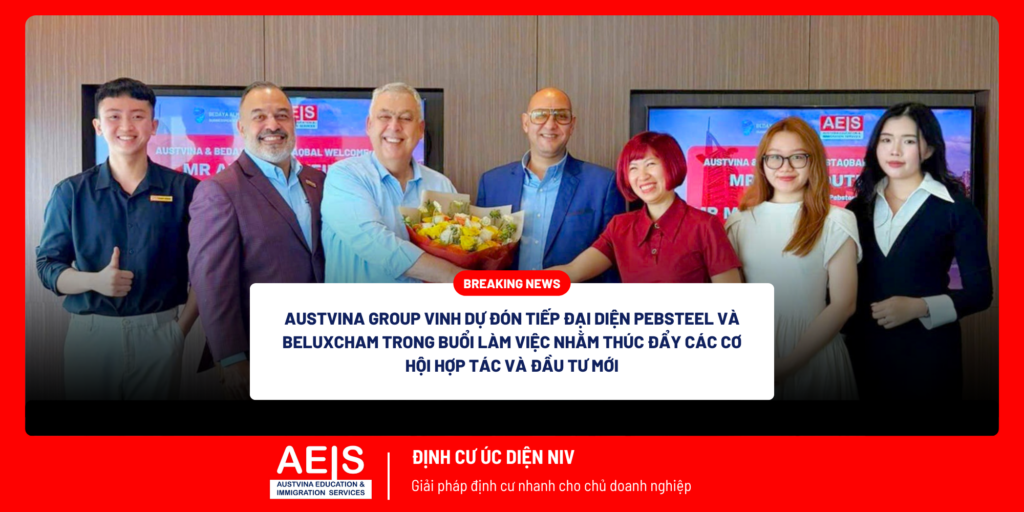 Buổi gặp gỡ giữa Austvina Group, Pebsteel và BeLuxCham