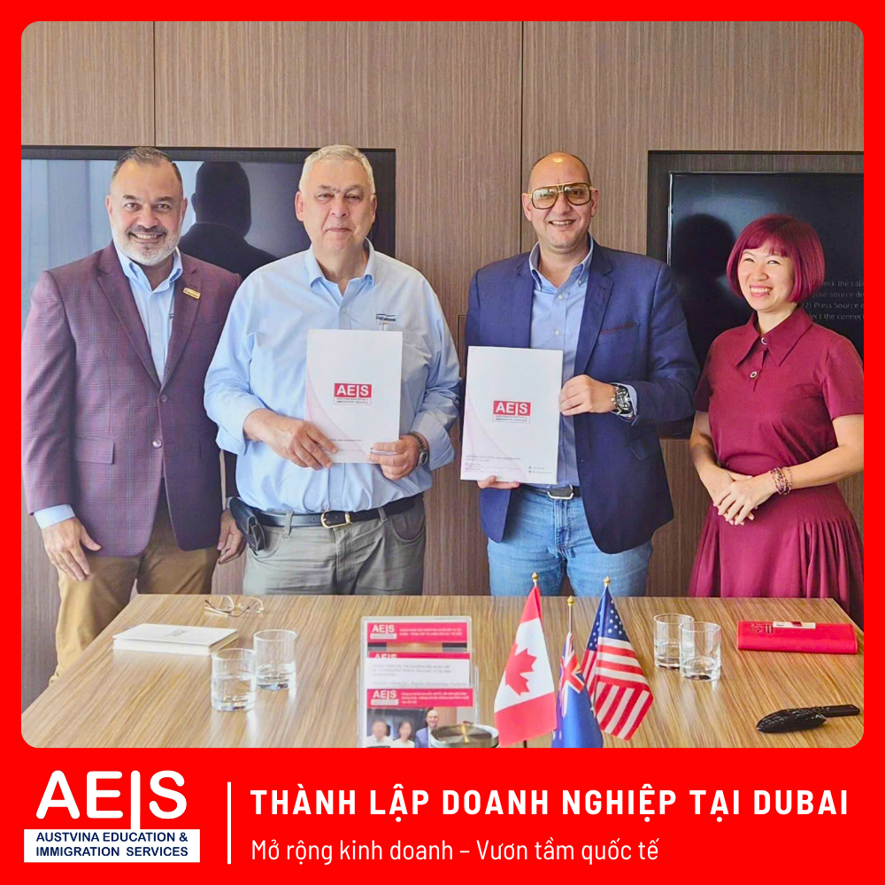 Lãnh đạo Austvina Group trao đổi cùng đối tác quốc tế và ký kết thỏa thuận MOU