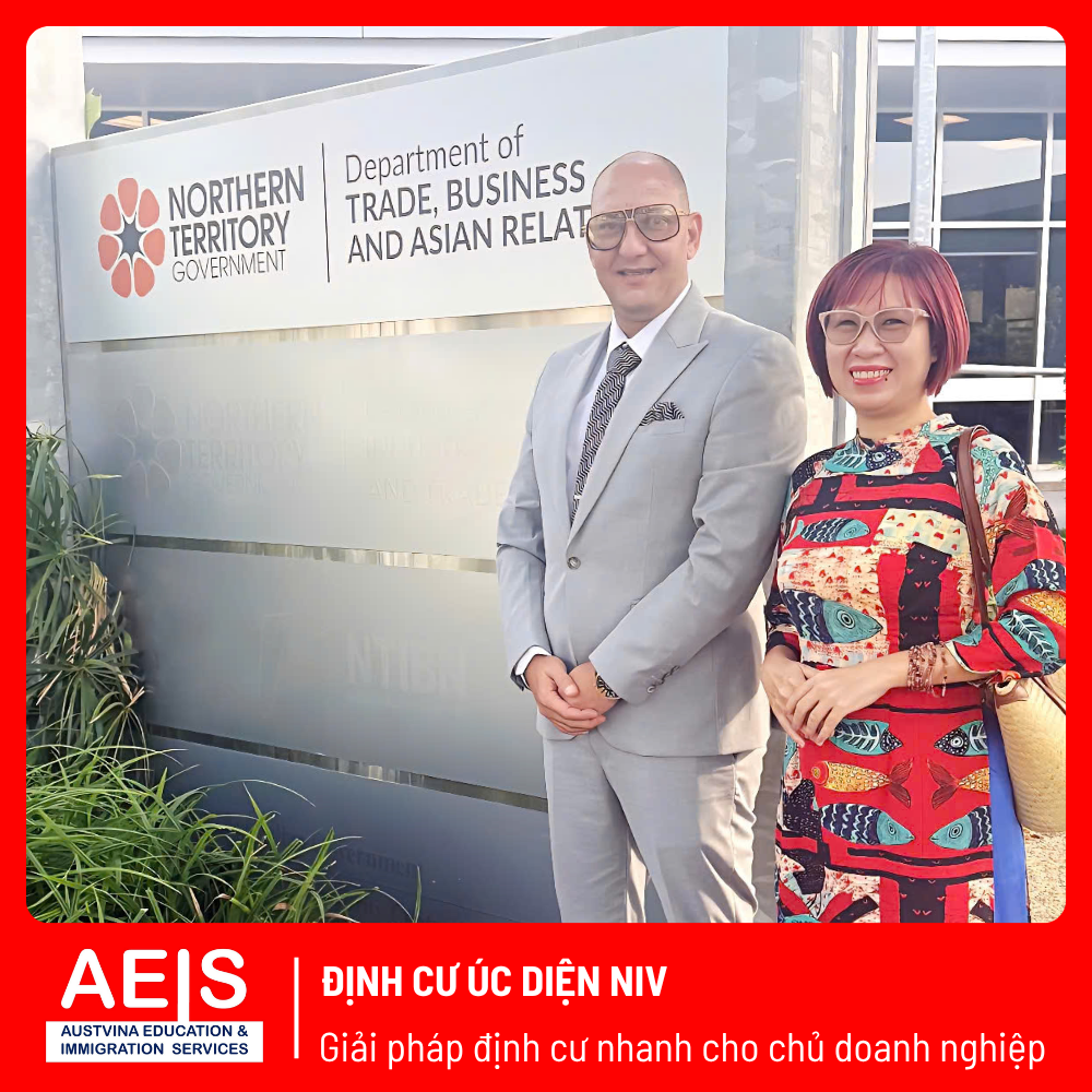Austvina và Benchmark Capital trao đổi với đại diện Northern Territory về cơ hội đầu tư tại Darwin.
